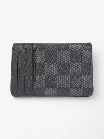 Louis Vuitton LV Card Holder Damier Graphite Coated Canvas