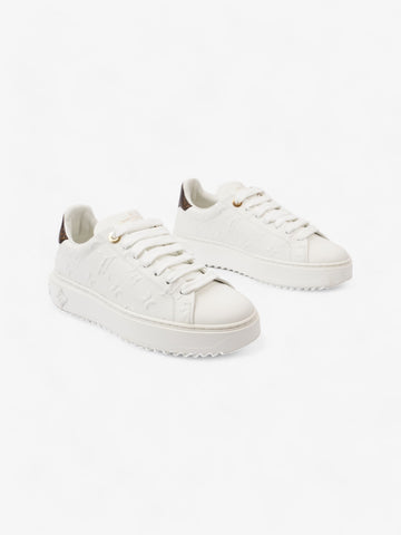 Louis Vuitton Time Out White / Monogram Leather EU 37 UK 4
