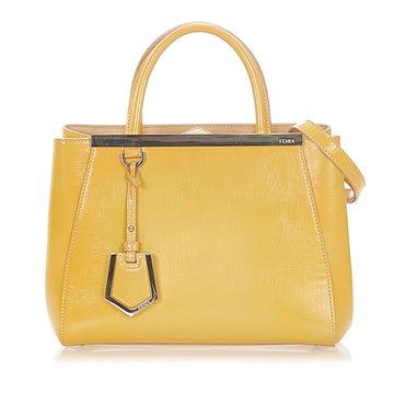 Fendi 2Jours Leather Satchel (SHG-32166)