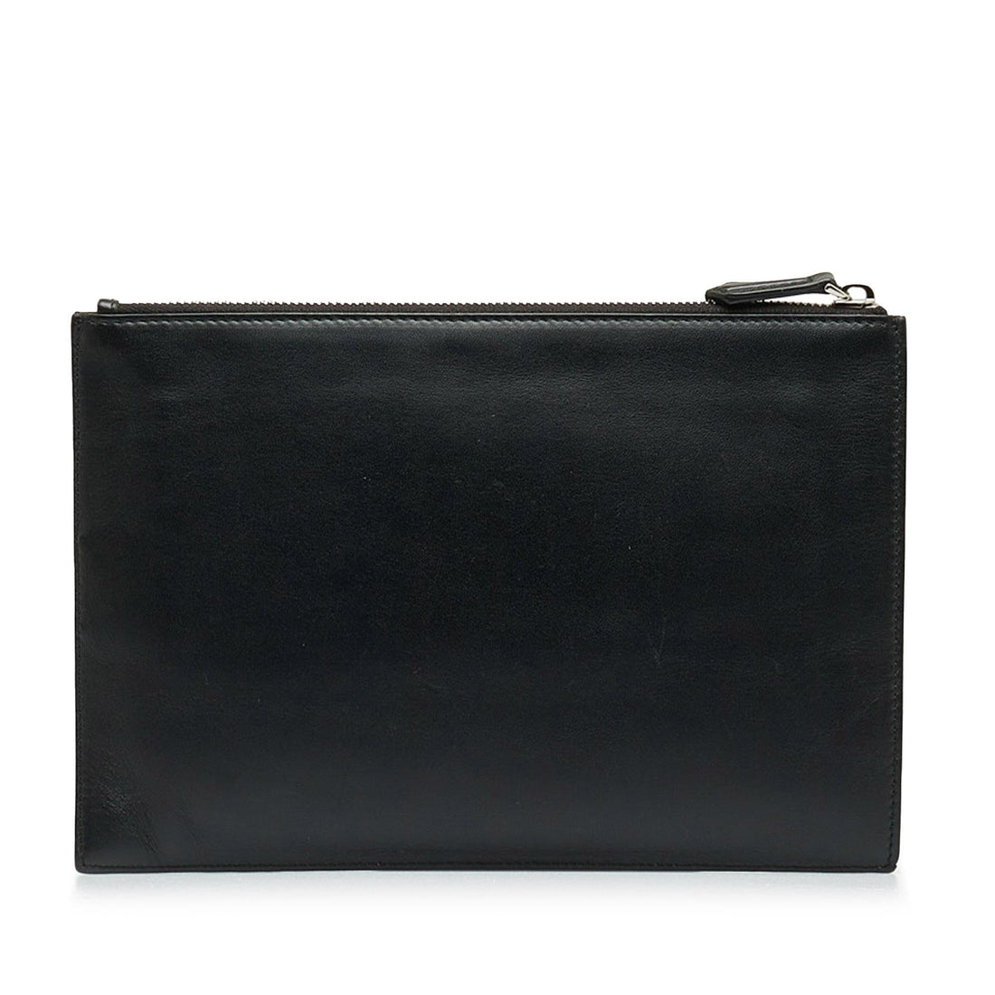 Fendi FF Leather Zip Clutch (SHG-Pnk2mm)