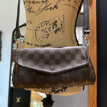 The Junco Crossbody Bag -CS Monogram/Damier Mix