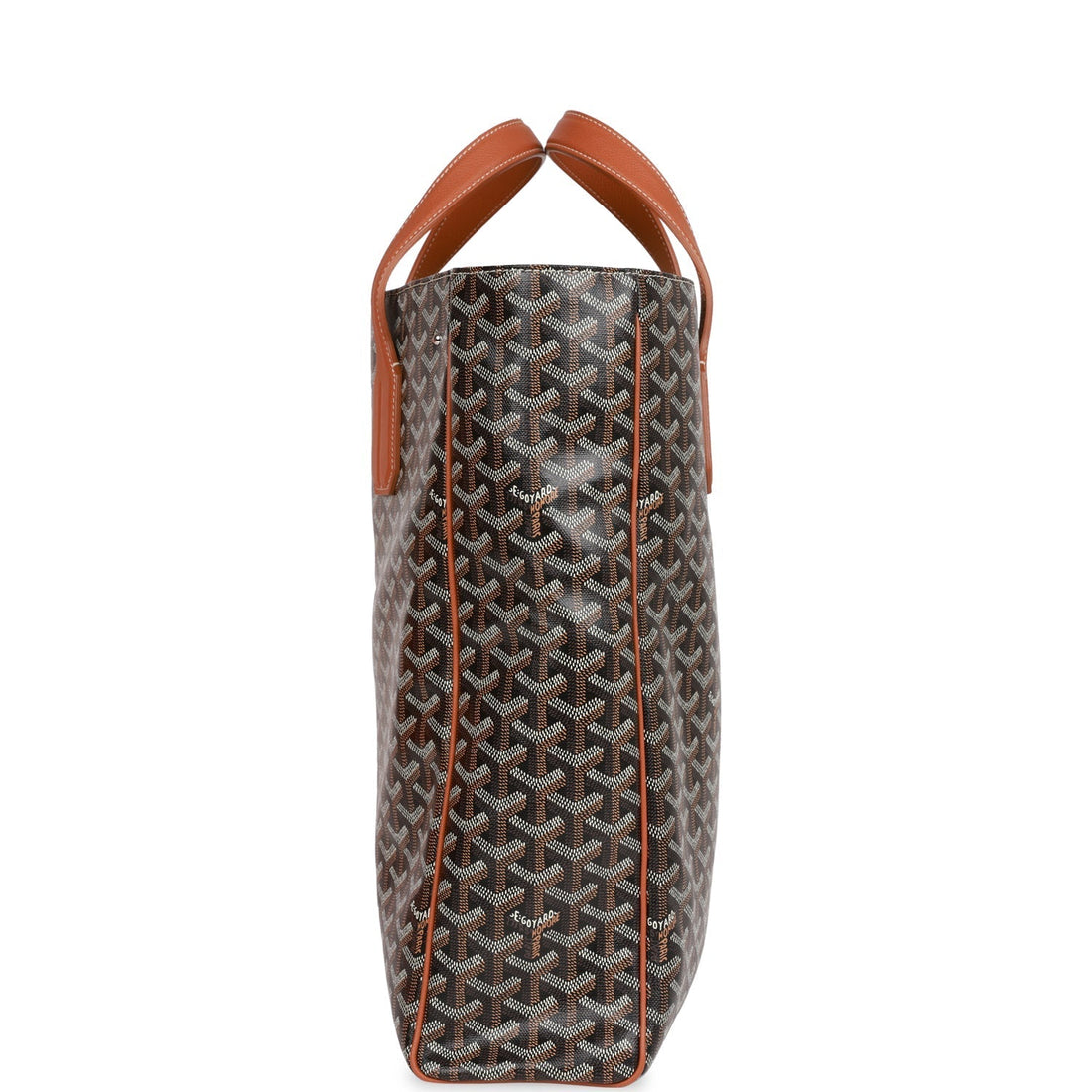Goyard Goyardine Black Voltaire MM Tote Bag Silver Hardware