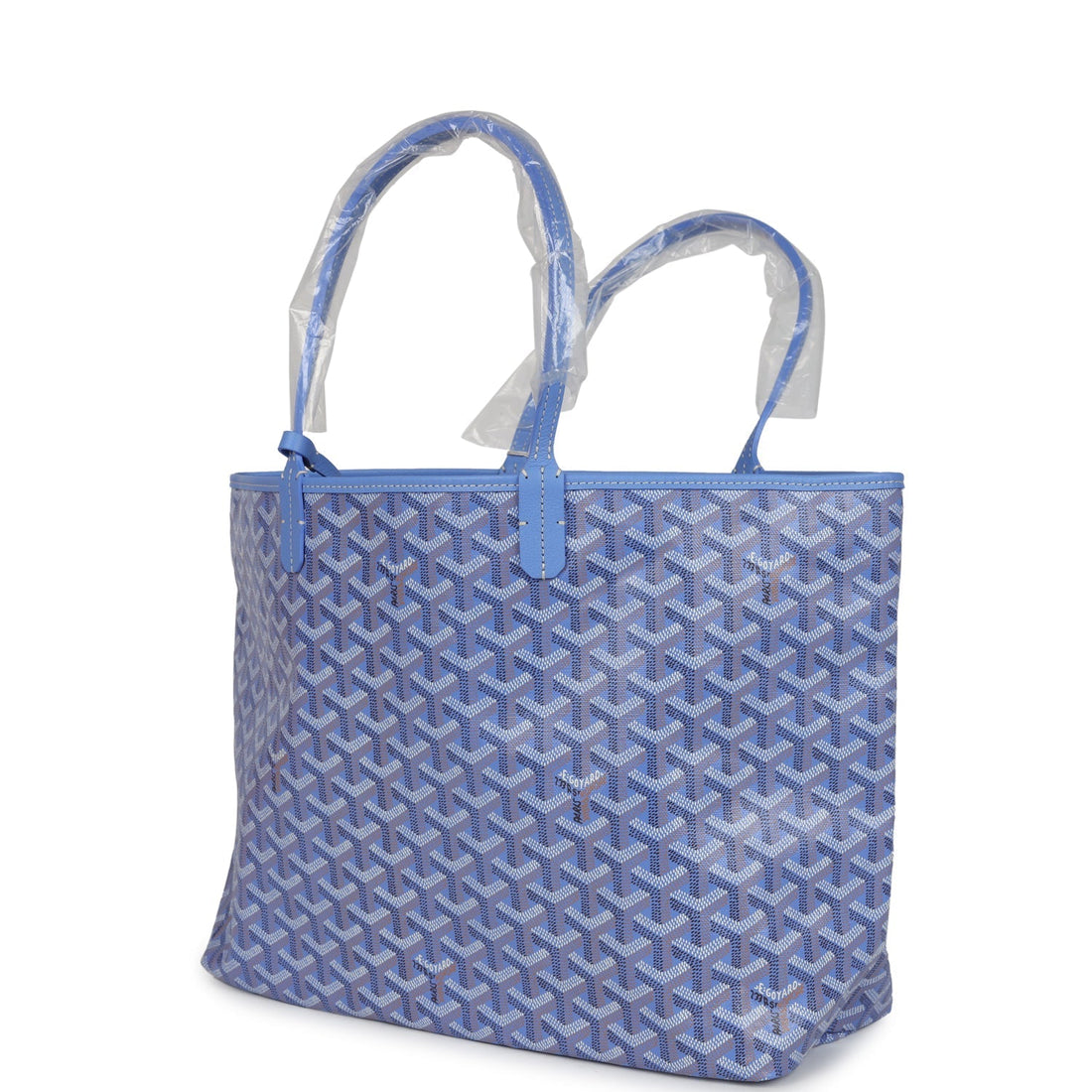 Goyard Goyardine Iris St. Louis PM Tote Bag Palladium Hardware