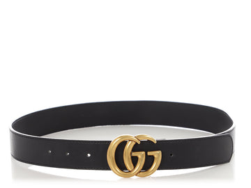Gucci Black CS Marmont Belt