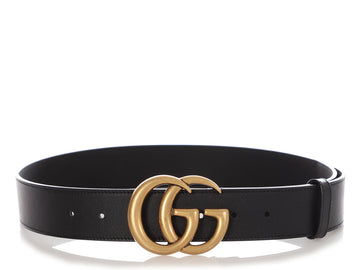 Gucci Black CS Marmont Belt