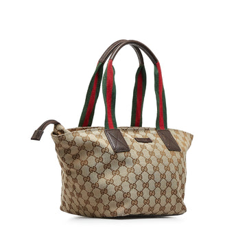 GUCCI VS Canvas Web Shoulder Bag