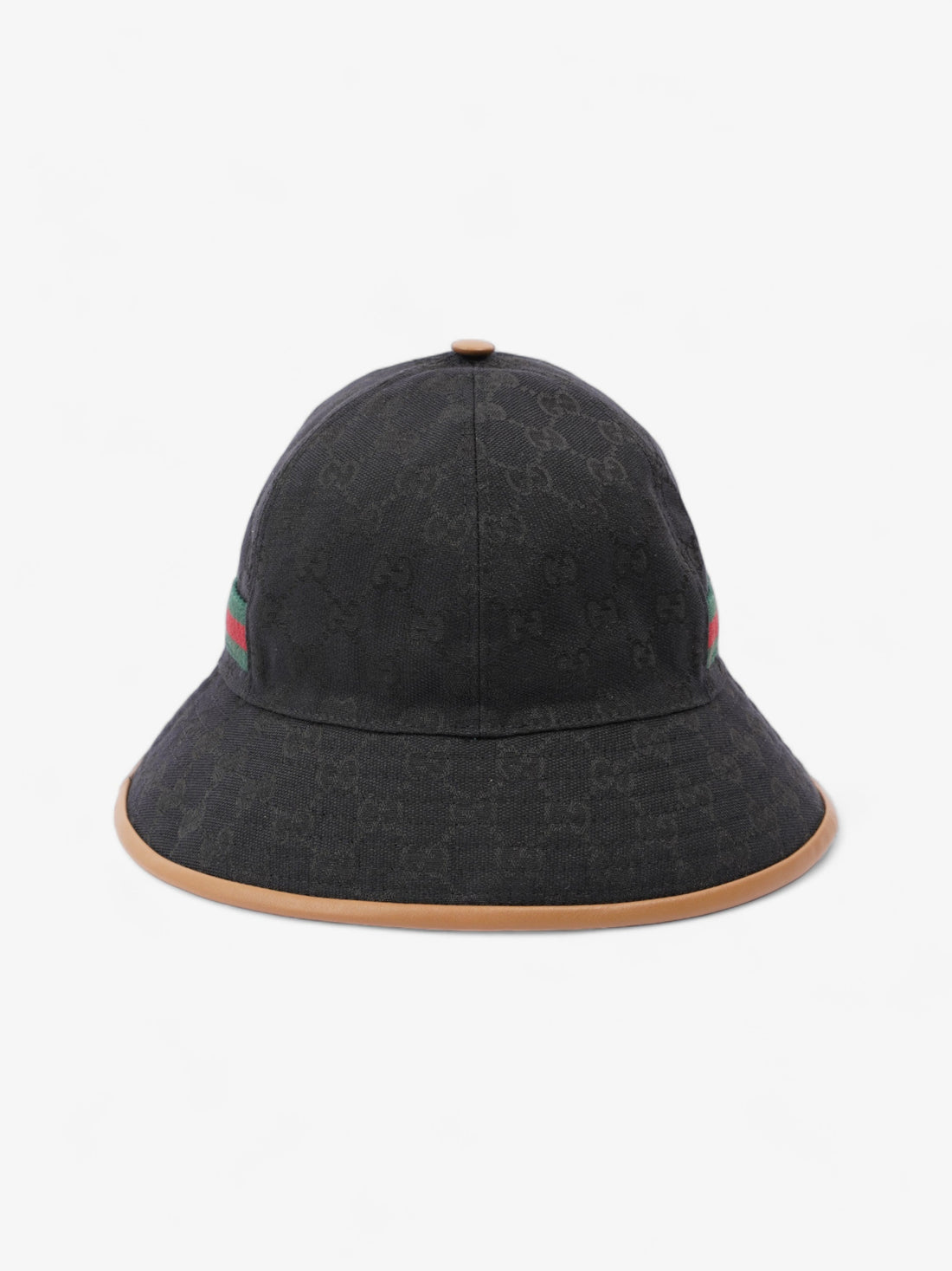 Gucci CS Sport Bucket Hat Black Canvas M