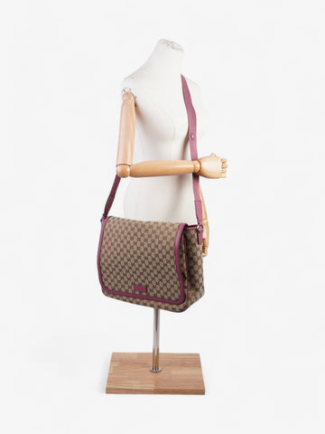 Gucci Changing Bag CS Supreme / Pink Canvas