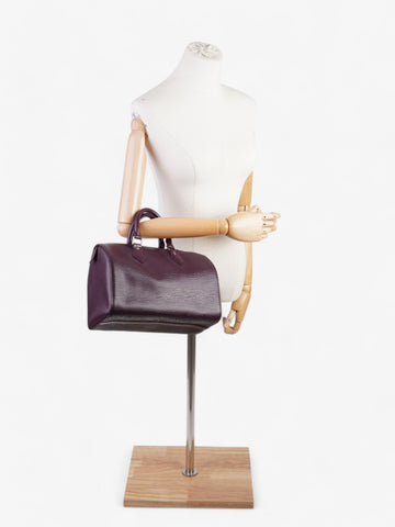 Louis Vuitton Speedy Plum Epi Leather 30