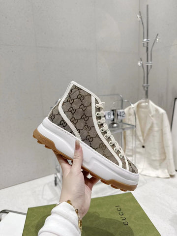 VS Women sneakers canvas leather white 20230609