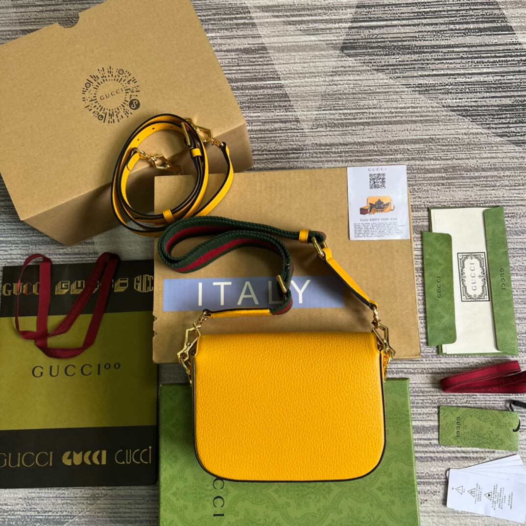 VS shoulder mini bag YELLOW 658874