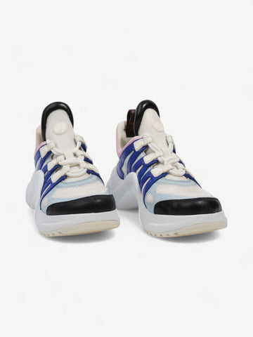 Louis Vuitton Archlight White / Blue / Pink Mesh EU 38 UK 5