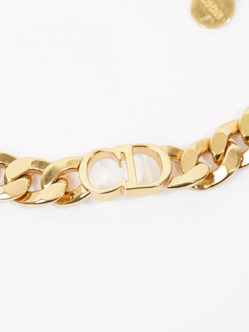 Christian Dior 30 Montaigne Choker Gold Base Metal