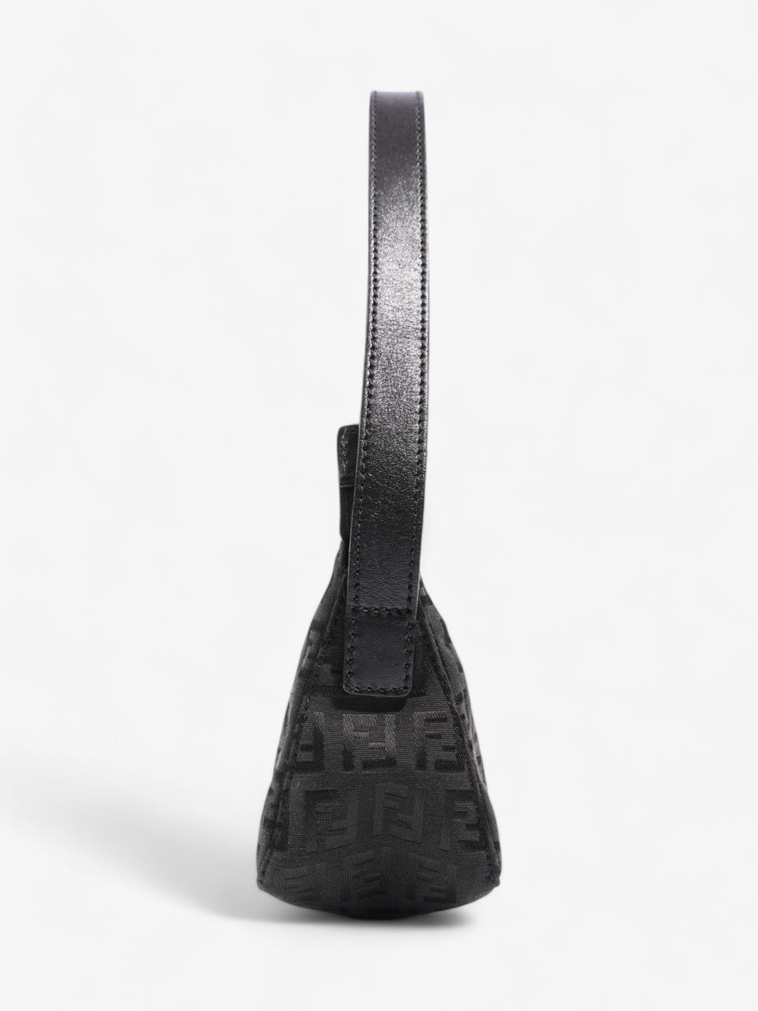 Fendi Shoulder Bag Black Canvas