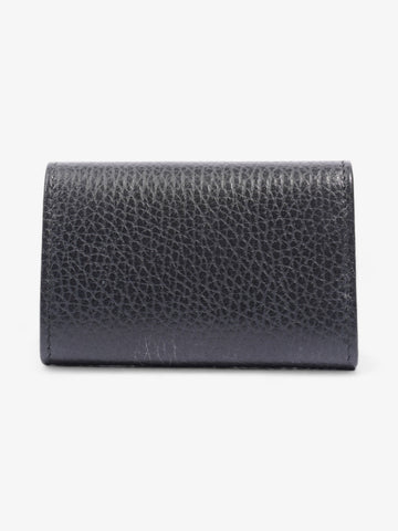 Gucci CS Marmont Key Case Black / Gold Leather