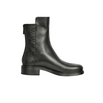 VS LEATHER ANKLE BOOTS BLACK