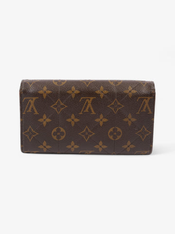 Louis Vuitton Sarah Wallet Monogram / Gold Coated Canvas