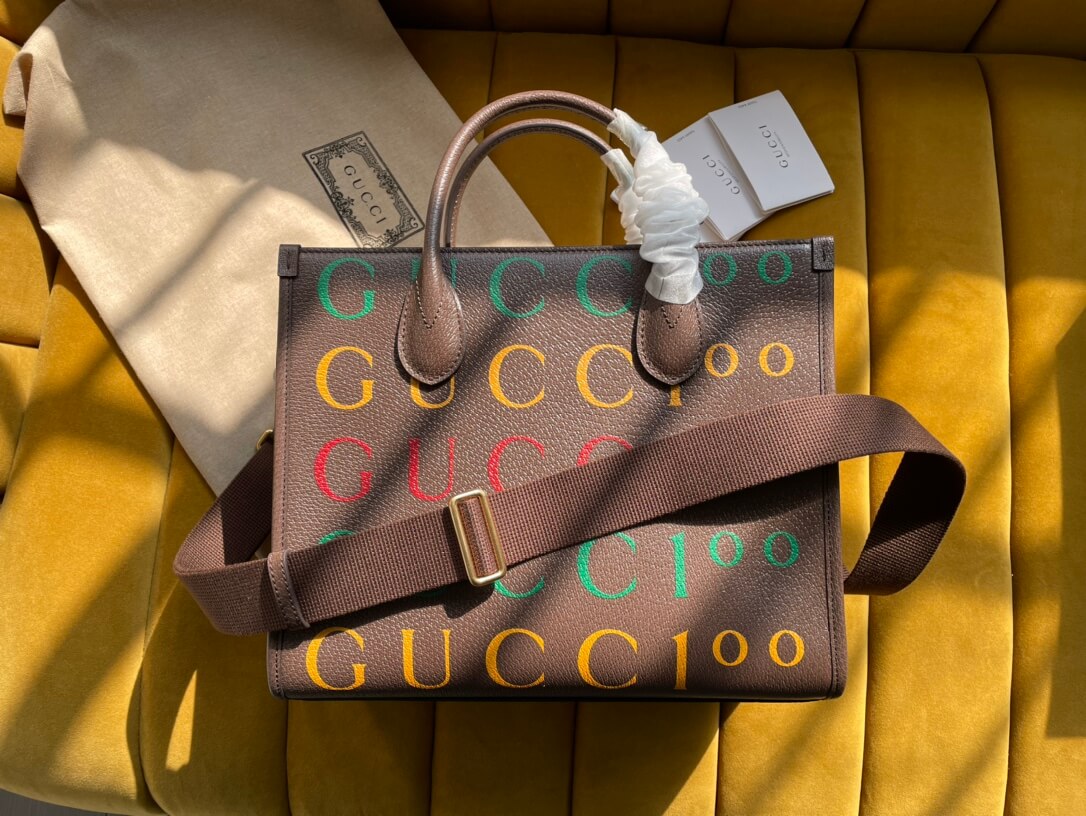 VS Small Tote Bag 680956 Dark Coffee