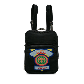 Gucci 80's Patch Backpack (SHG-uAJOdY)
