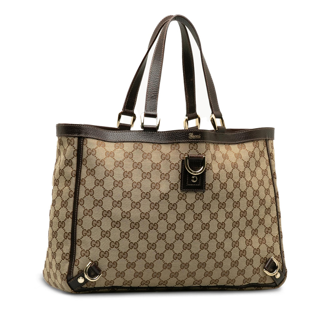 Gucci GG Canvas Abbey D-Ring Tote Bag (SHG-1V10IL)