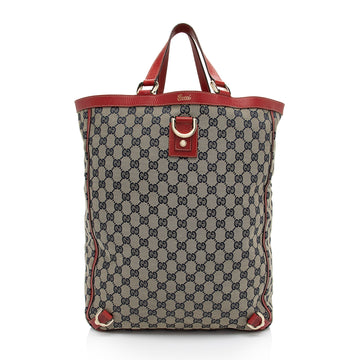 Gucci GG Canvas Abbey D Ring N/S Tote (SHF-cX7Zjk)