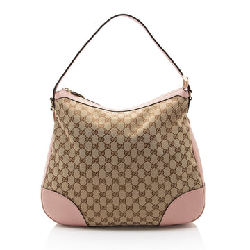 Gucci GG Canvas Bree Large Hobo