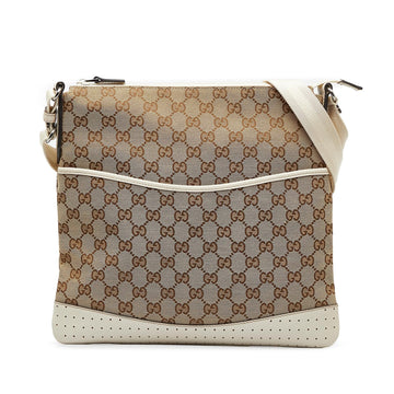 Gucci GG Canvas Crossbody Bag (SHG-keKDFG)