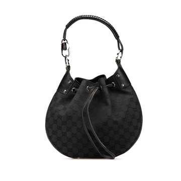 Gucci GG Canvas Drawstring Hobo