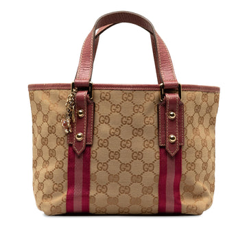 Gucci GG Canvas Jolicoeur Tote (SHG-5Q0OTS)