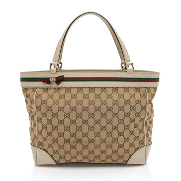 Gucci GG Canvas Mayfair Medium Tote (SHF-SoVfXo)