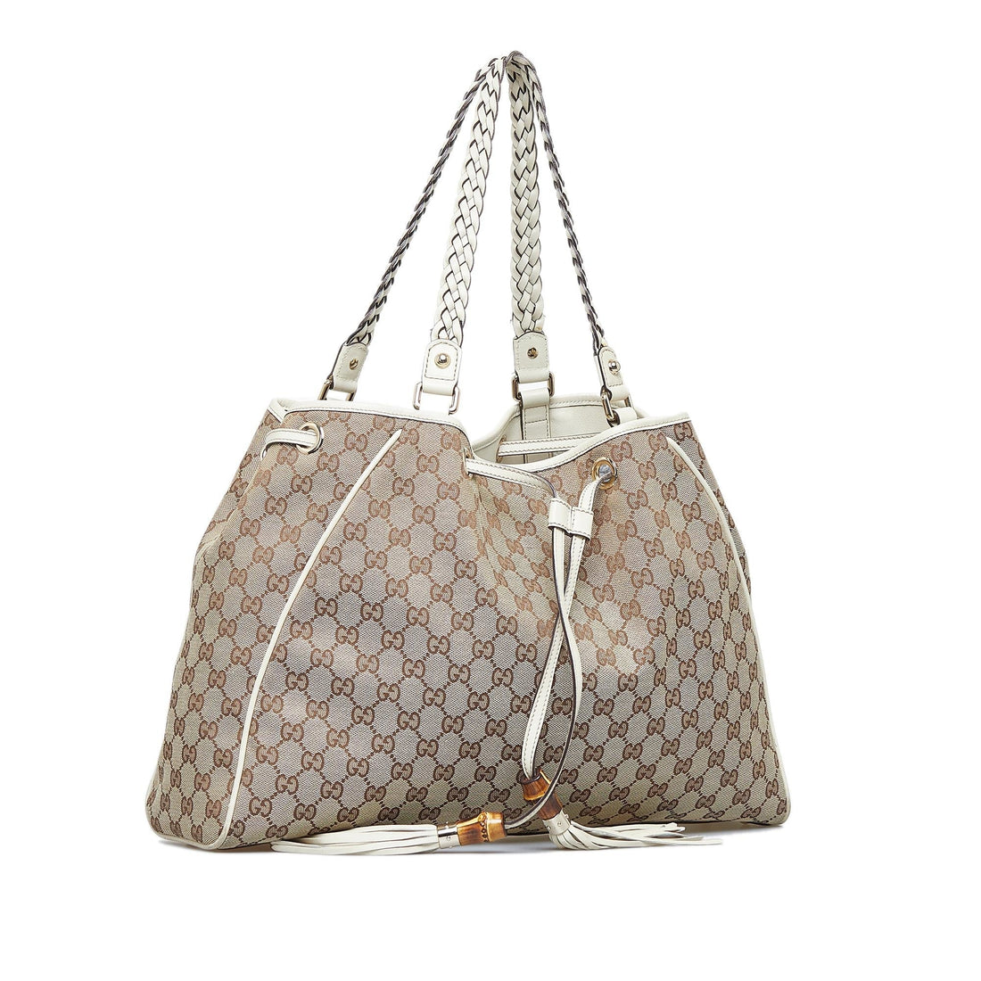 Gucci GG Canvas Peggy Tote (SHG-YDxBat)