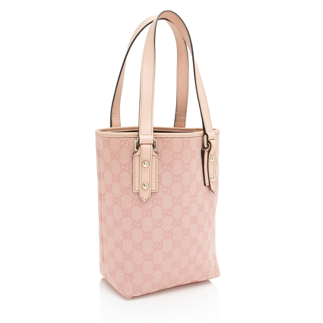 Gucci GG Canvas Small Vertical Tote (SHF-hi7sXz)