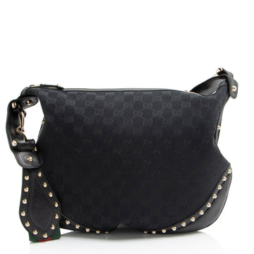 Gucci GG Canvas Studded Pelham Medium Messenger