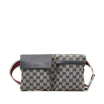 Gucci GG Canvas Web Belt Bag (SHG-5tmMd9)