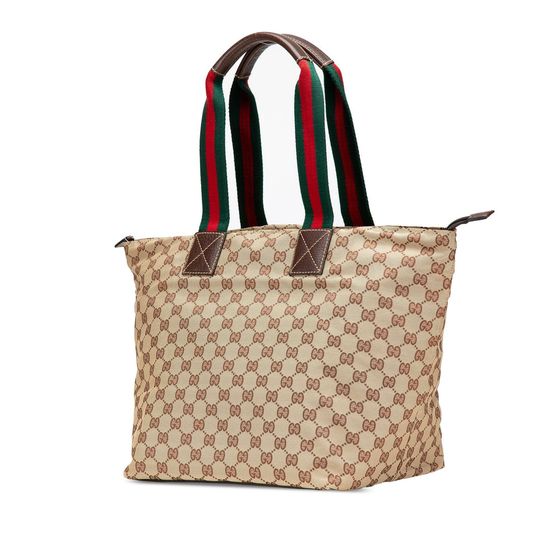 Gucci GG Canvas Web Tote