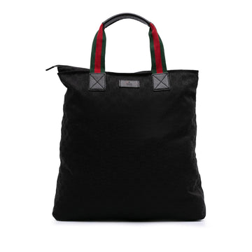 Gucci GG Canvas Web Tote