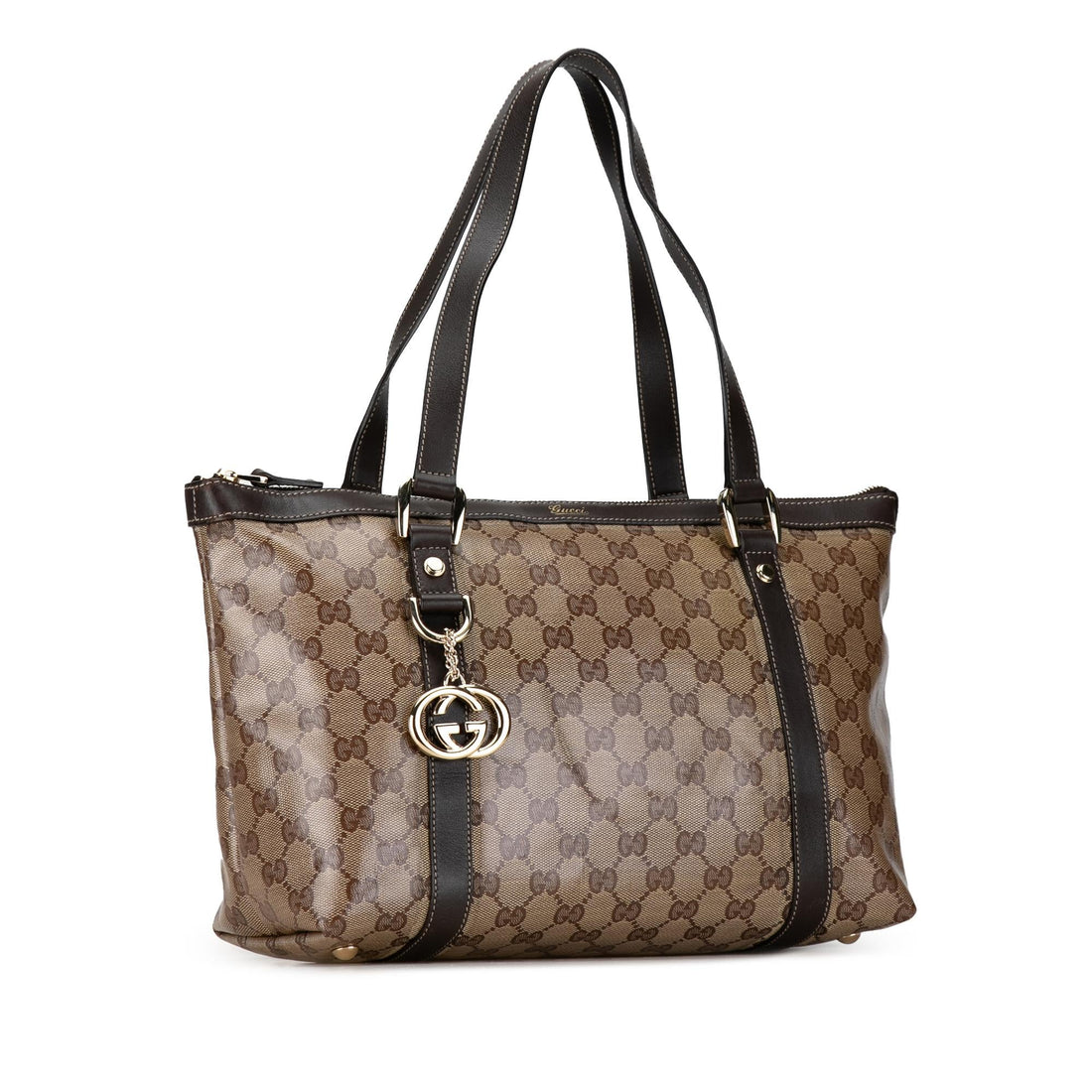 Gucci GG Crystal Abbey D Ring Tote (SHG-boT90S)