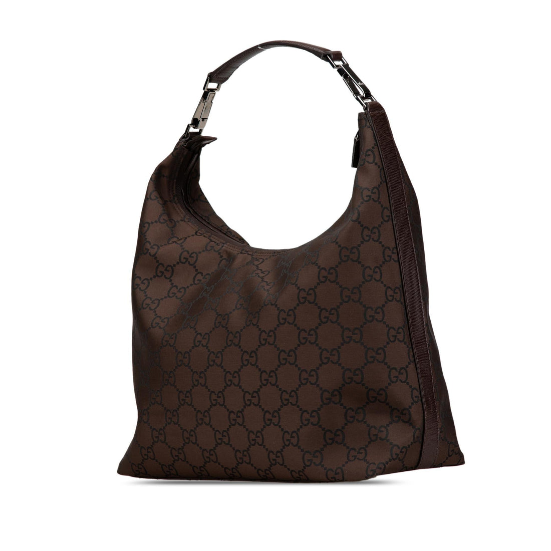 Gucci GG Nylon Shoulder Bag (SHG-OK1rdq)