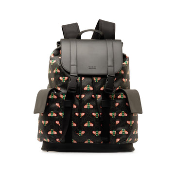 Gucci GG Supreme Bestiary Bee Backpack (SHG-NFVv7W)