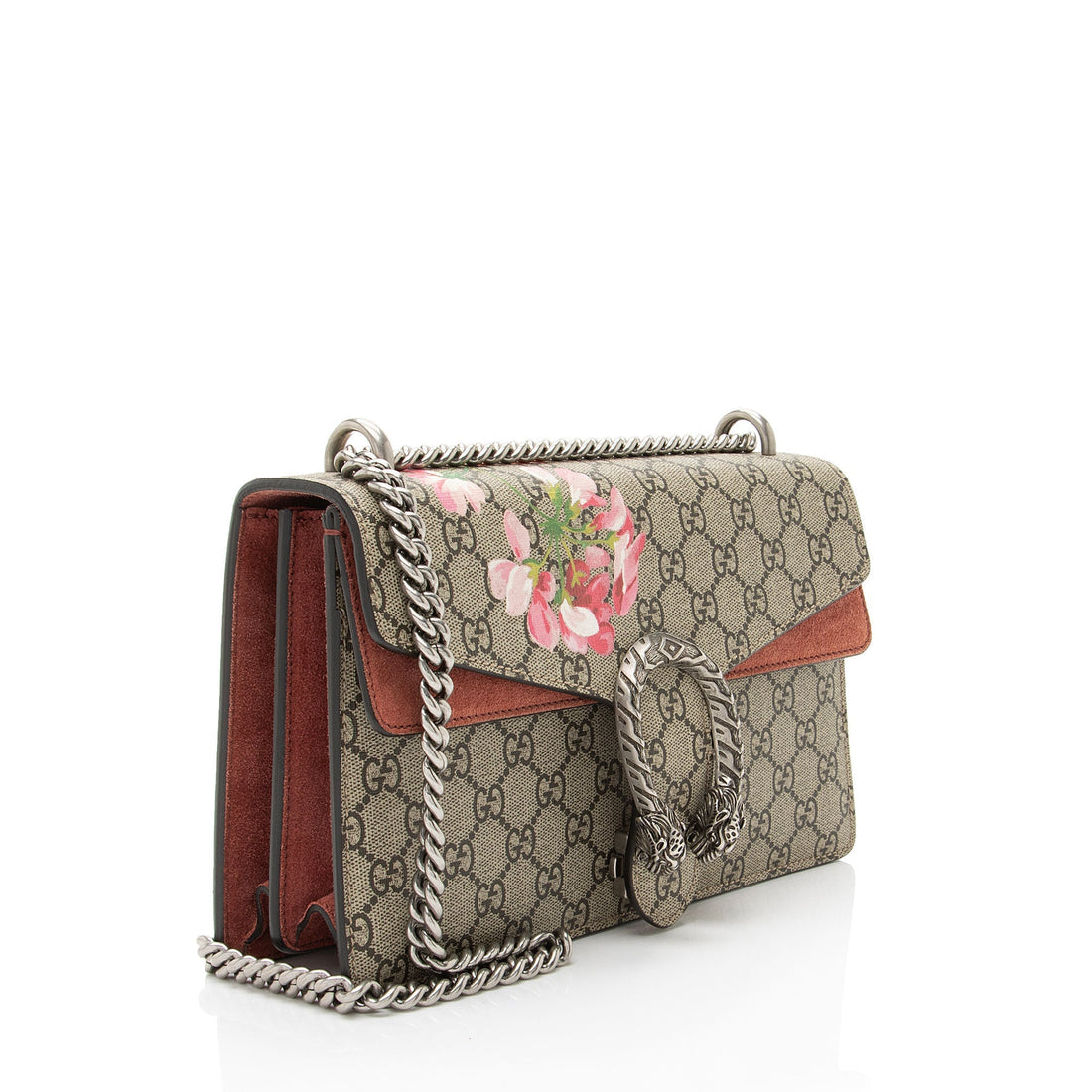 Gucci GG Supreme Blooms Dionysus Small Shoulder Bag