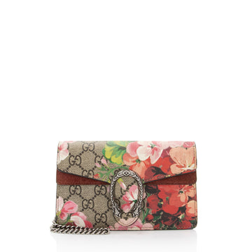 Gucci GG Supreme Blooms Dionysus Super Mini Bag