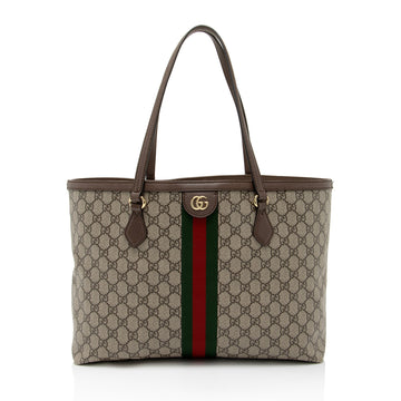 Gucci GG Supreme Ophidia Medium Shopping Tote (SHF-yZAR3z)