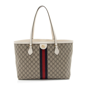 Gucci GG Supreme Ophidia Medium Shopping Tote (SHF-Zve3O2)