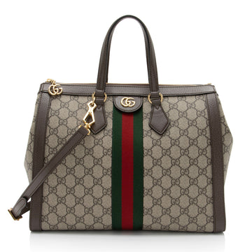 Gucci GG Supreme Ophidia Medium Tote (SHF-OYI31D)
