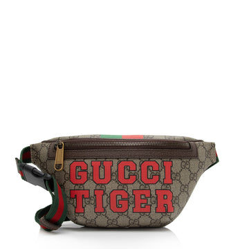 Gucci GG Supreme Tiger Belt Bag (SHF-VSEBoM)