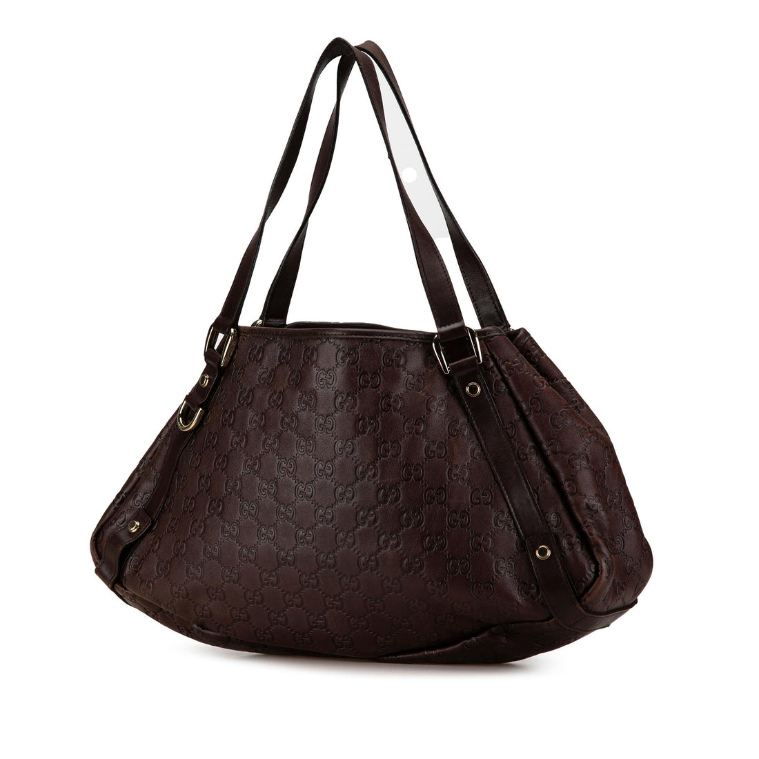 Gucci Guccissima Abbey D Ring Shoulder Bag (SHG-SjE2VS)