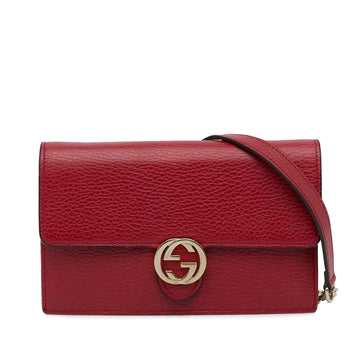 Gucci Interlocking G Dollar Wallet on Chain (SHG-kOEC1F)