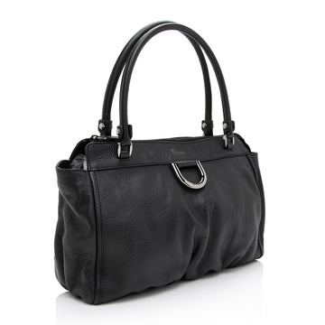 Gucci Leather D-Gold Tote (SHF-SmTVS0)