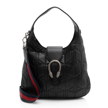 Gucci Quilted Leather Dionysus Medium Hobo (SHF-MOVSEc)