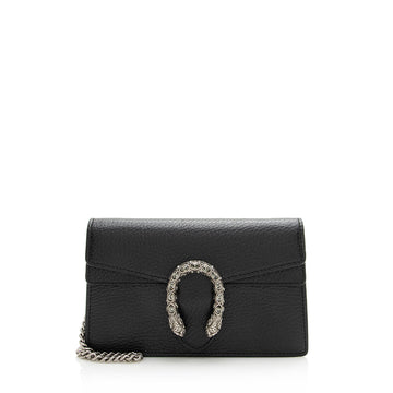 Gucci Leather Dionysus Super Mini Bag (SHF-22914)